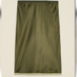 J. Crew Gwen Knee-Length Slip Skirt